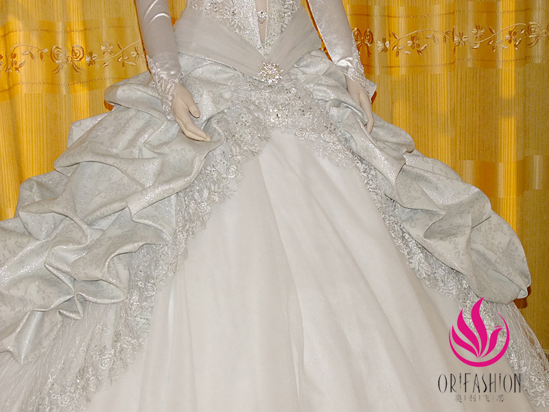 Orifashion Handmade Romantic Princess Style Wedding Dr